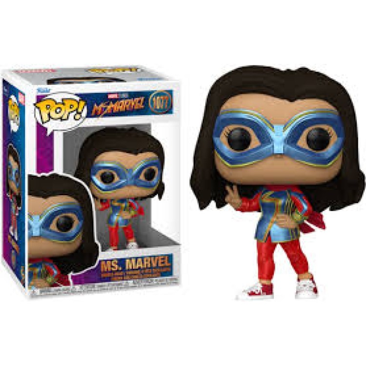 Funko Pop! Marvel Ms Marvel 1077 Ms. Marvel DAMAGED BOX