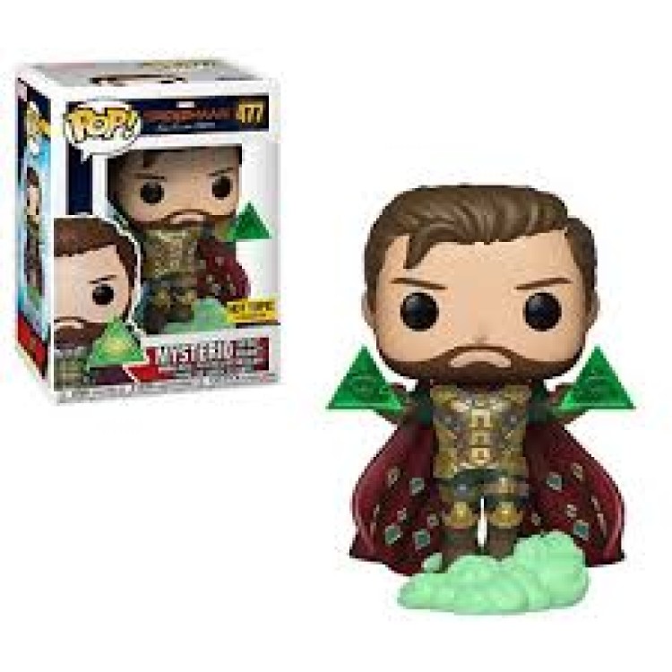 Funko Pop! Marvel Spider-Man Far From Home 477 Mysterio (W/ Out Helmet) MCM Comic Con