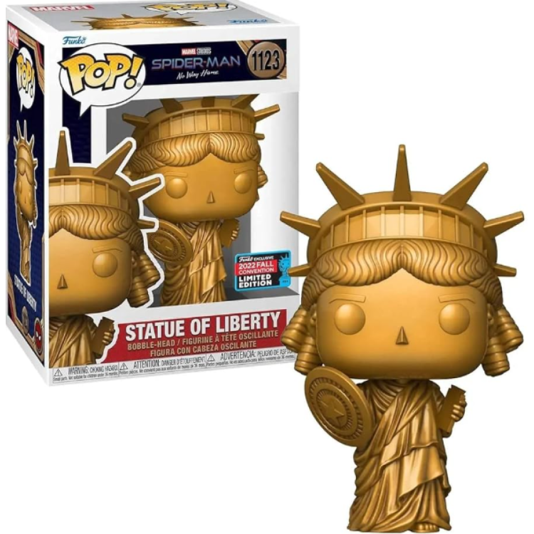 Funko Pop! Marvel Spider-Man No Way Home 1123 Statue Of Liberty (2022 Convention Exclusive)