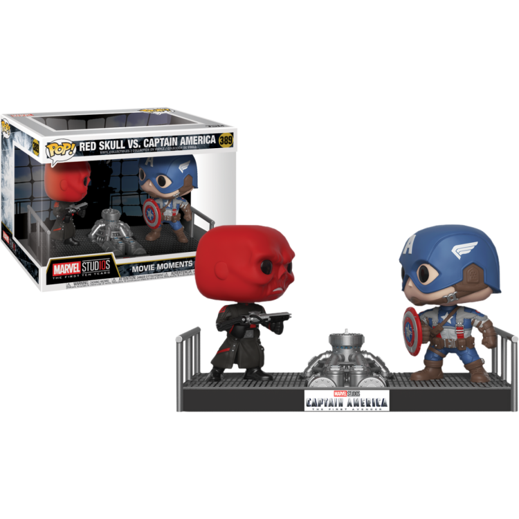 Funko Pop! Marvel Studios First Ten Years Red Skull Vs Captain America 389