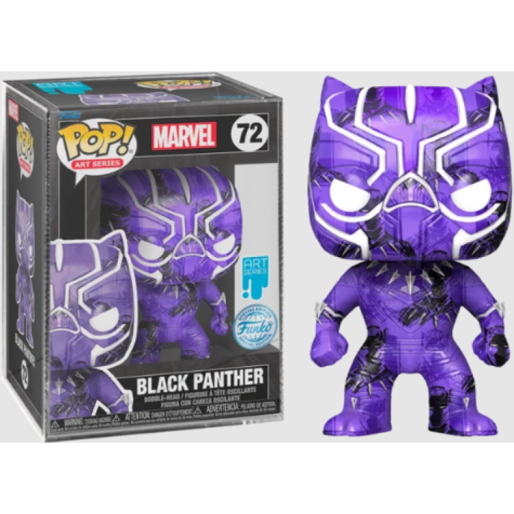 Funko Pop! Marvel Studios Legacy 72 Black Panther Art Series