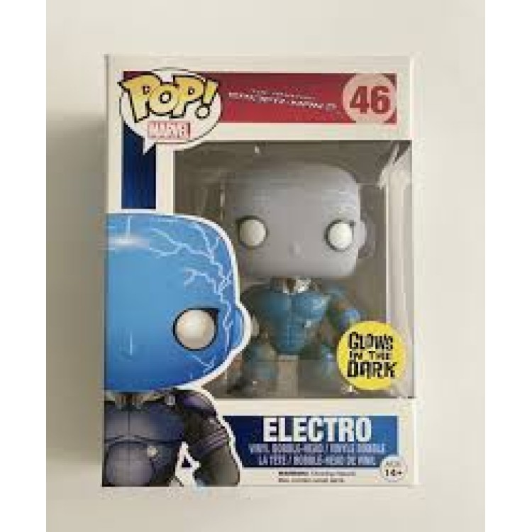 Funko Pop! Marvel The Amazing Spider-Man 2 46 Electro GLOWS IN THE DARK