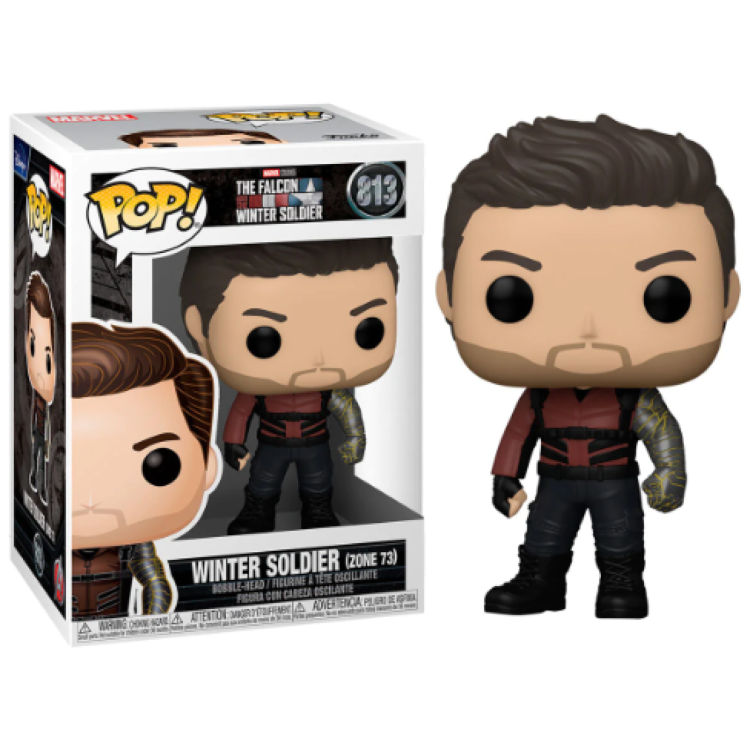 Funko Pop! Marvel The Falcon And The Winter Soldier 813 Winter Soldier (Zone 73)