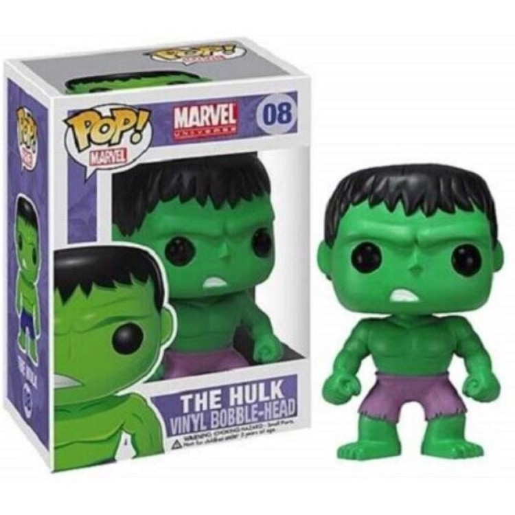 Funko Pop! Marvel Universe 08 The Hulk (Slightly Dented Box)