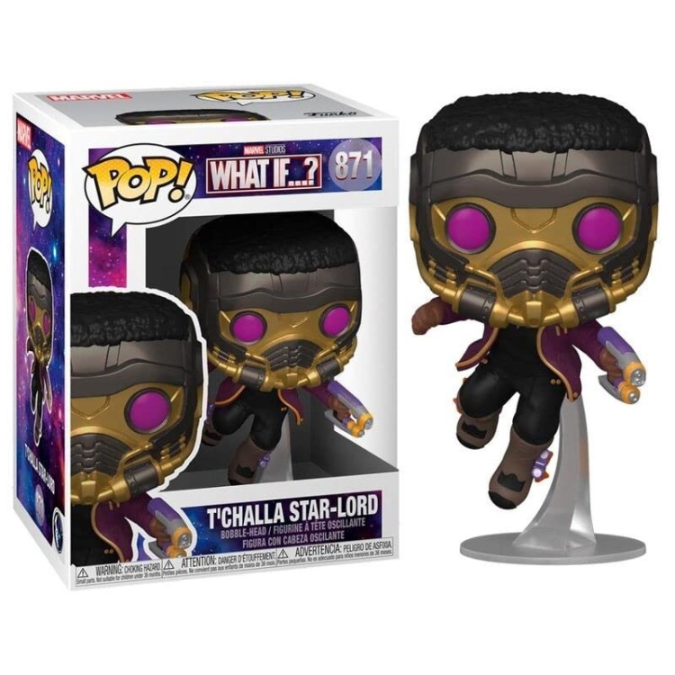 Funko Pop! Marvel What If...? 871 T'challa Star Lord