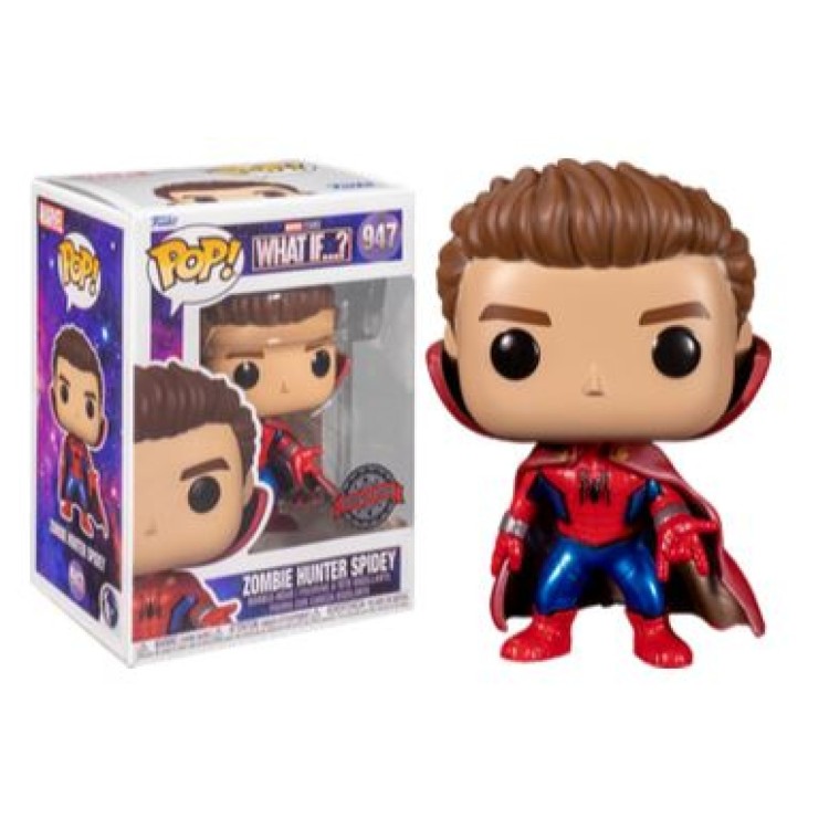 Funko Pop! Marvel What If...? 947 Zombie Hunter Spidey