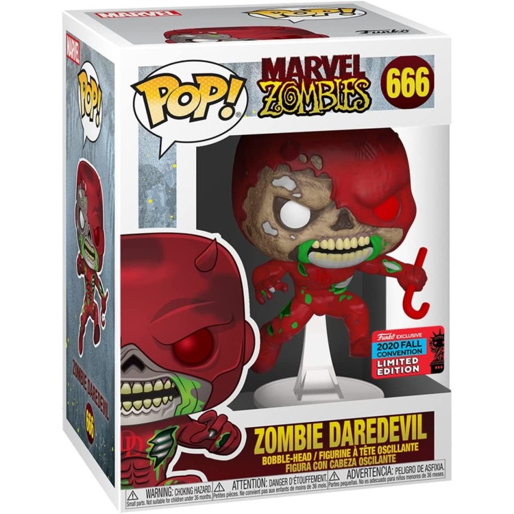 Funko pop! Marvel Zombies 666 Zombie Daredevil (2020 Fall Convention Limited Edition)