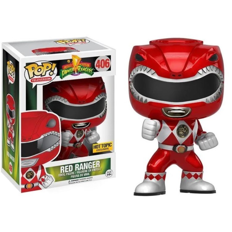 Funko Pop! Mighty Morphin Power Rangers 406 Red Ranger