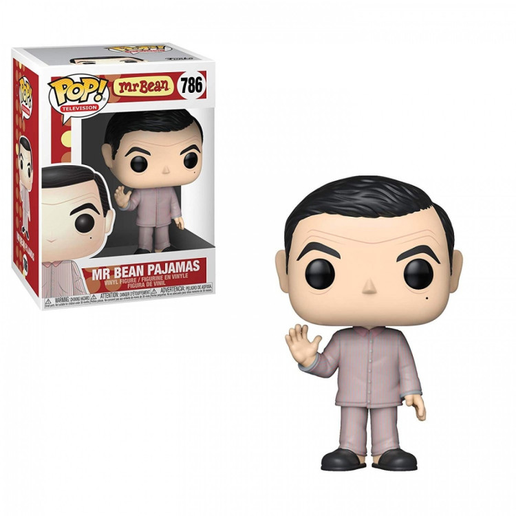 Funko Pop! Mr Bean 786 Mr Bean Pajamas CHASE (Box Ripped)