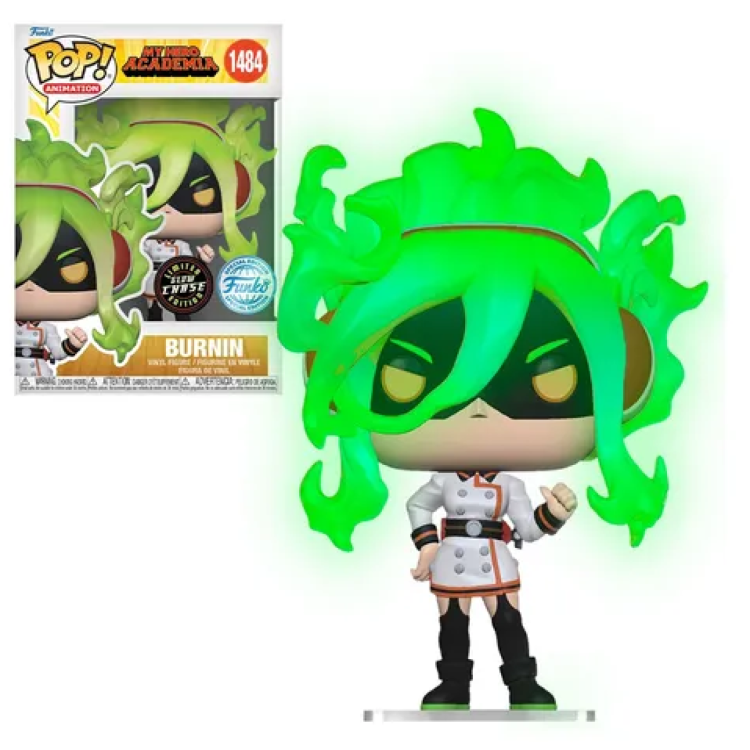 Funko Pop! My Hero Academia 1484 Burnin Limited Edition GLOW CHASE
