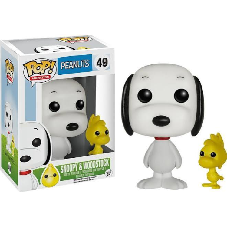 Funko Pop! Peanuts 49 Snoopy & Woodstock (Minor Box Warping)
