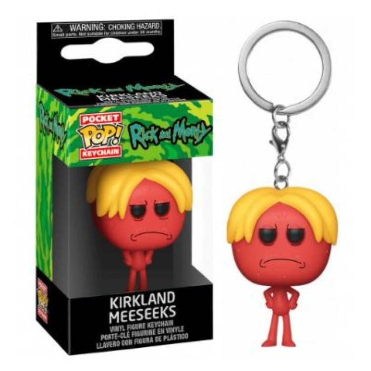 Funko Pop! Pocket Keychain Rick And Morty Kirkland Meeseeks