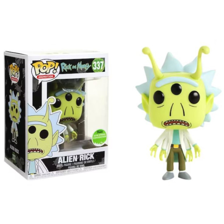 Funko Pop! Rick And Morty 337 Alien Rick (2018 Convention Exclusive)