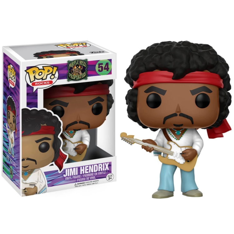 Funko Pop! Rocks Purple Haze Properties 54 Jimi Hendrix