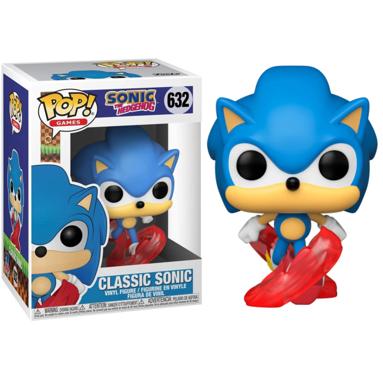 Funko Pop! Sonic The Hedgehog 632 Classic Sonic