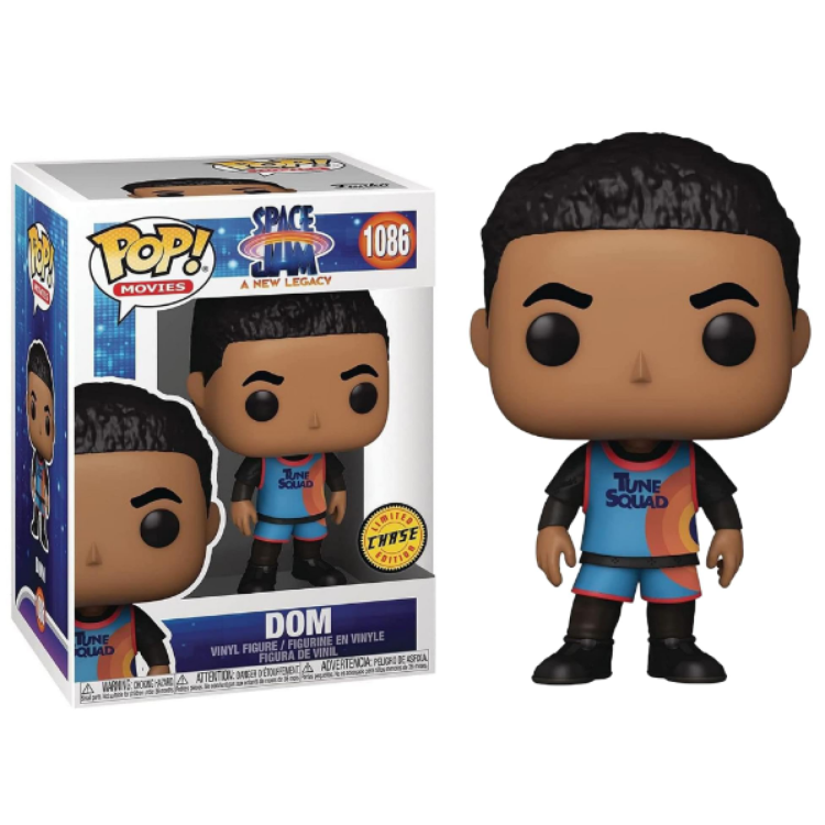 Funko Pop! Space Jam A New Legacy 1086 Dom Chase (DAMAGED BOX)
