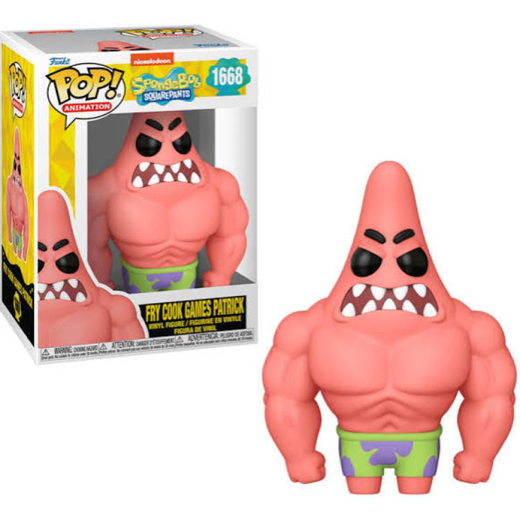 Funko Pop! Spongebob Squarepants 1668 Fry Cook Patrick