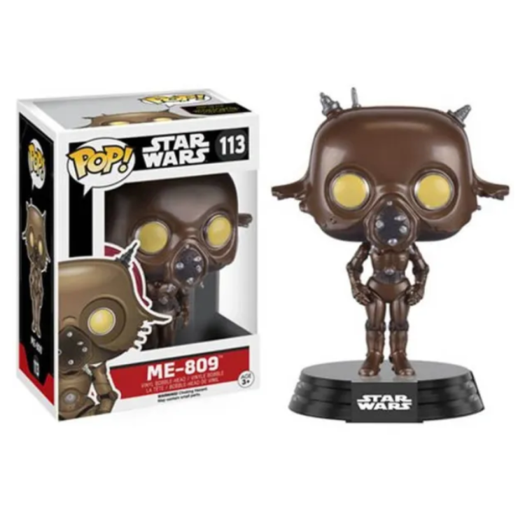 Funko Pop! Star Wars 113 ME-809 STICKER DAMAGE TO BOX