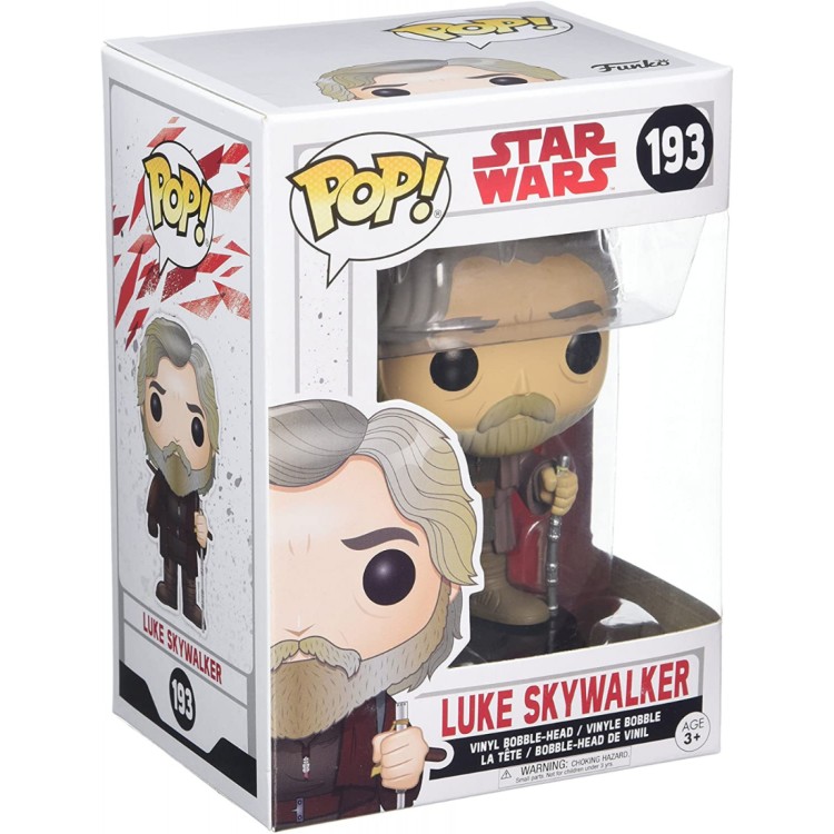 Funko Pop! Star Wars 193 Luke Skywalker (Small mark on bottom of box)