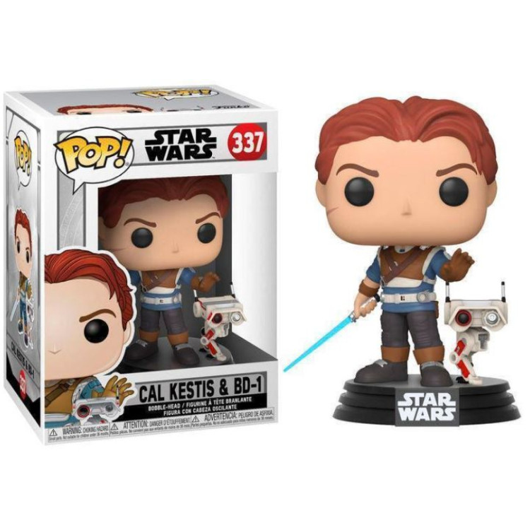 Funko Pop! Star Wars 337 Cal Kestis & BD-1