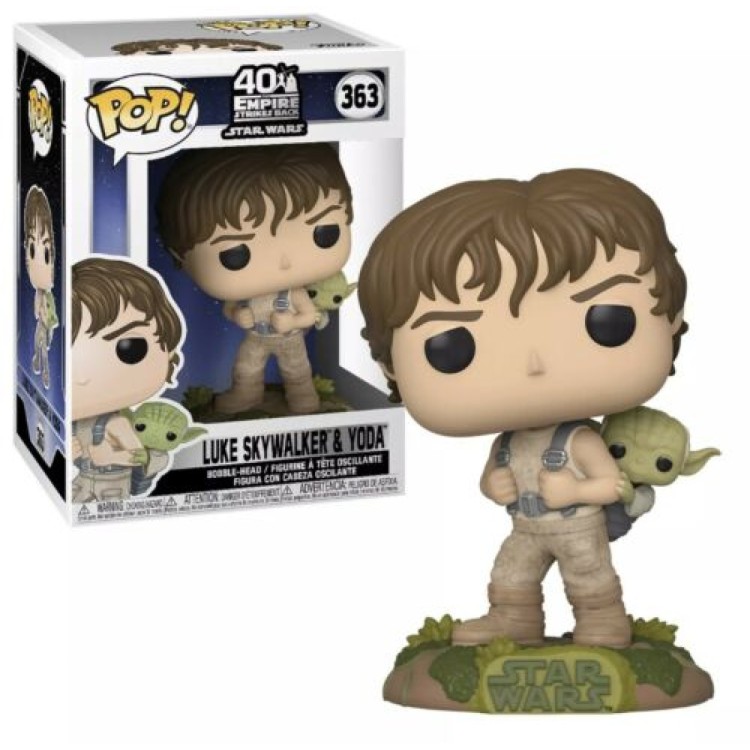Funko Pop! Star Wars 363 Luke Skywalker & Yoda