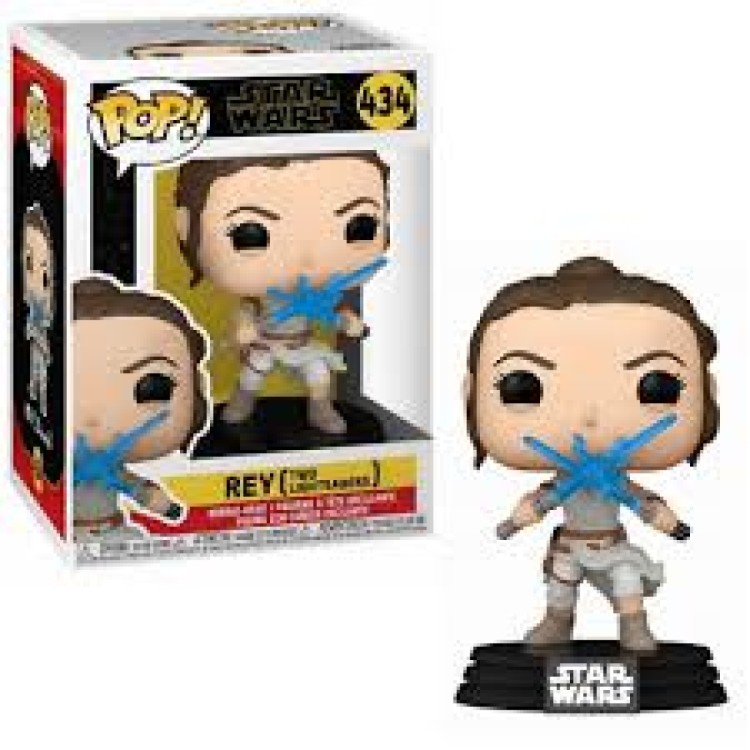 Funko Pop! Star Wars 434 Rey (Two Lightsabers)