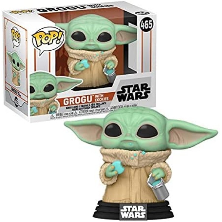 Funko Pop! Star Wars 465 The Child Grogu With Cookies