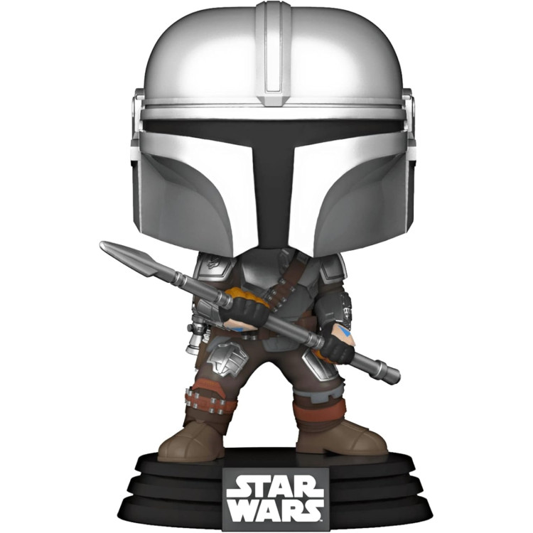 Funko Pop! Star Wars 479 The Mandalorian With Beskar Staff