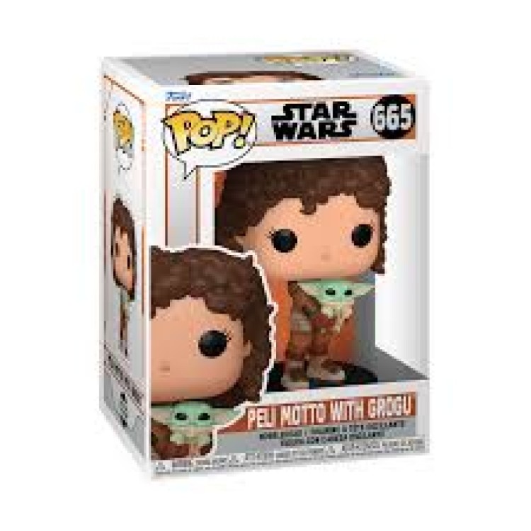 Funko Pop! Star Wars 665 Peli Motto With Grogu