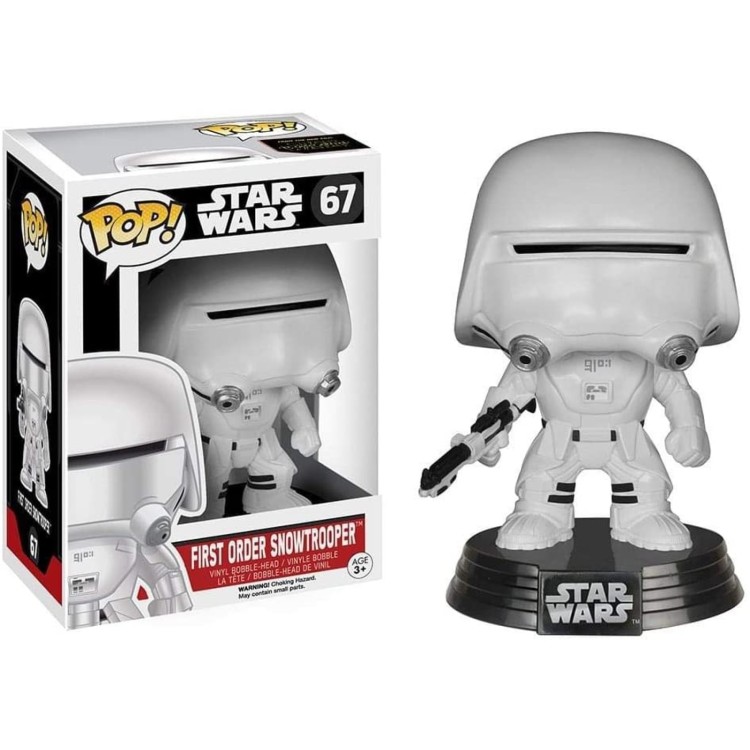 Funko Pop Star Wars 67 First Order Snowtrooper ArgosyToys