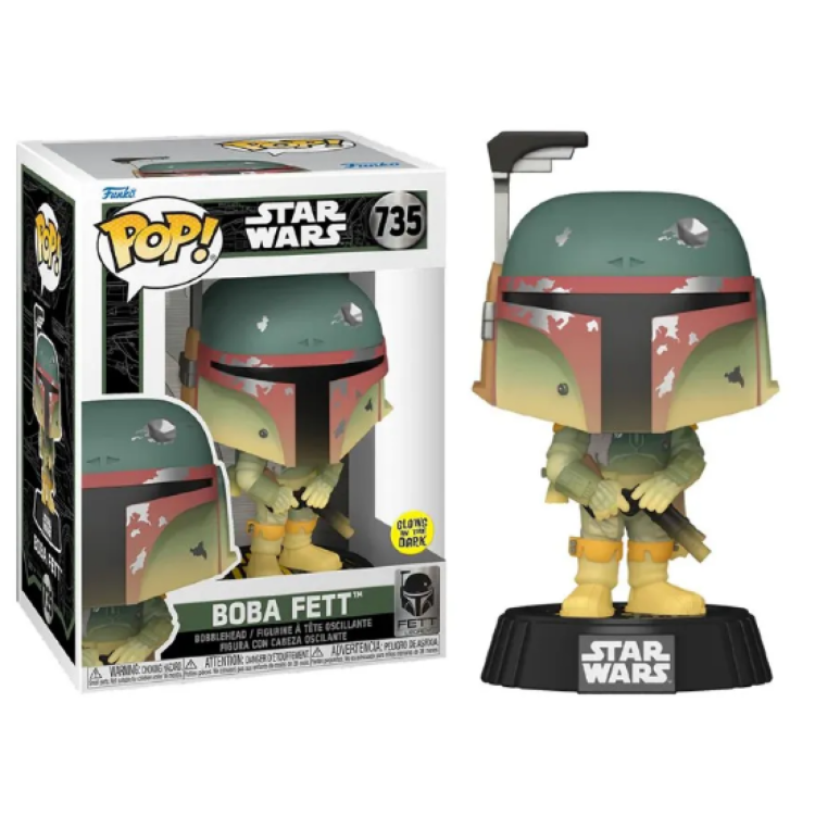 Funko Pop! Star Wars 735 Boba Fett (Glows In The Dark)