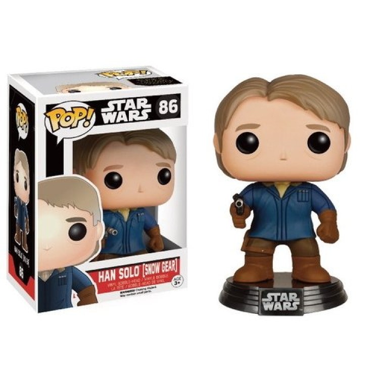 Funko Pop! Star Wars 86 Han Solo Snow Gear (Damaged Box)
