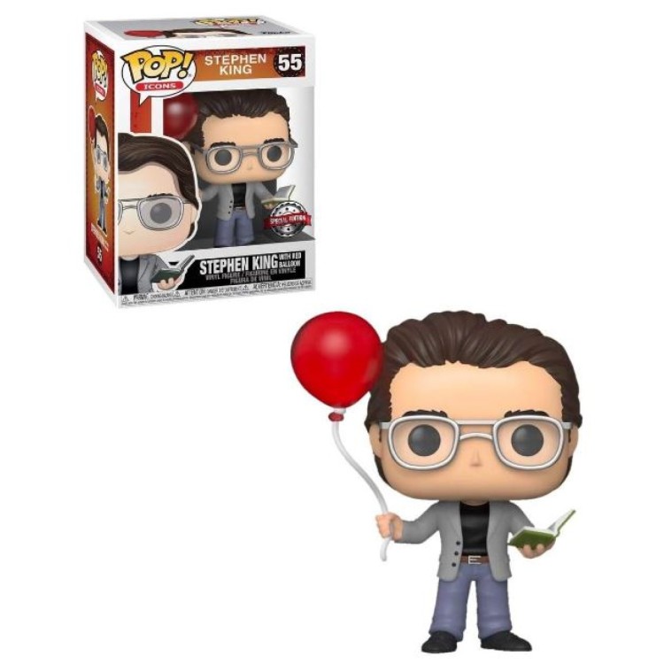 Funko Pop! Stephen King 55 Stephen King With Red Balloon