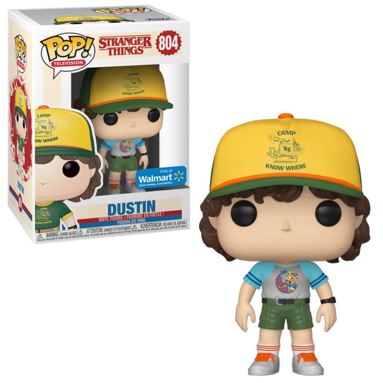 Funko Pop! Stranger Things 804 Dustin ARCADE CAT SHIRT