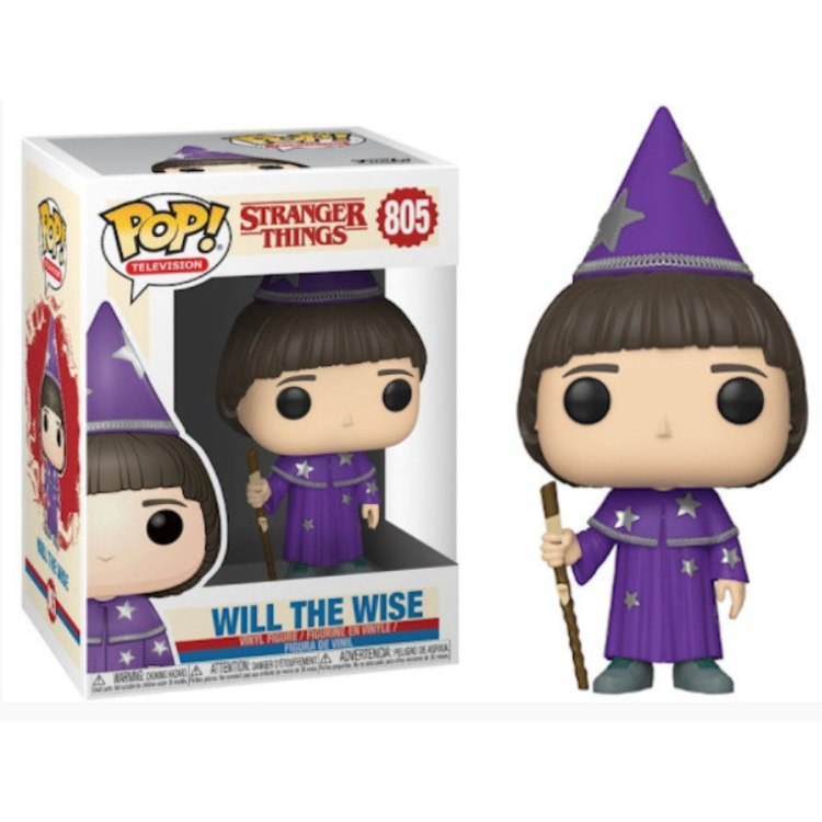 Funko Pop! Stranger Things 805 Will The Wise DAMAGED BOX