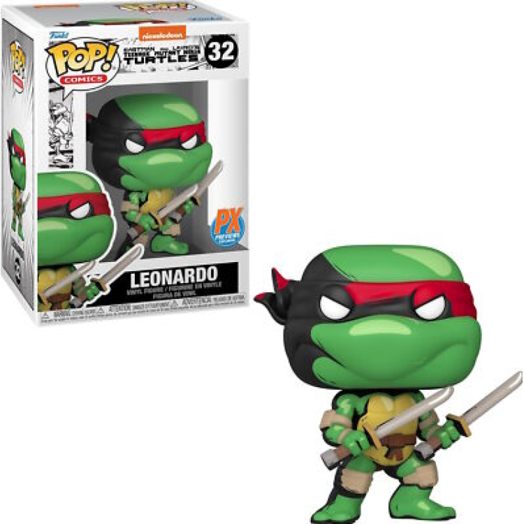 Funko Pop! Teenage Mutant Ninja Turtles 32 Leonardo (DENTED BOX)