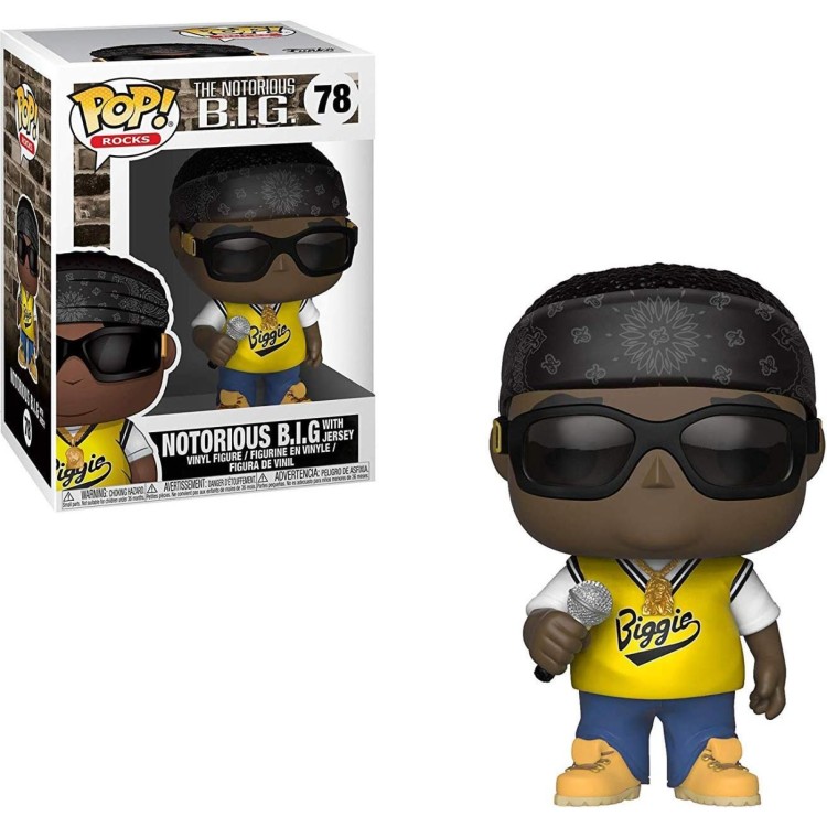 Funko Pop! The Notorious B.I.G. 78 Notorious B.I.G With Jersey