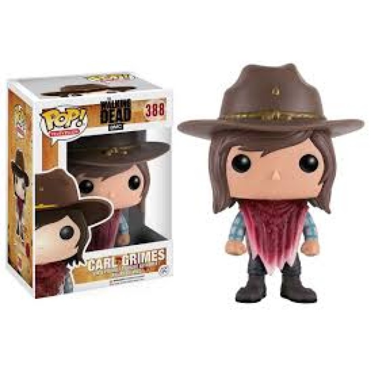 Funko Pop! The Walking Dead 388 Carl Grimes (POOR BOX CONDITION)