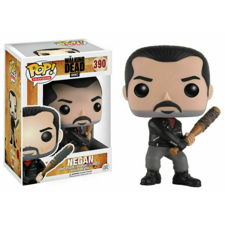 Funko Pop! The Walking Dead 390 Negan DAMAGED BOX
