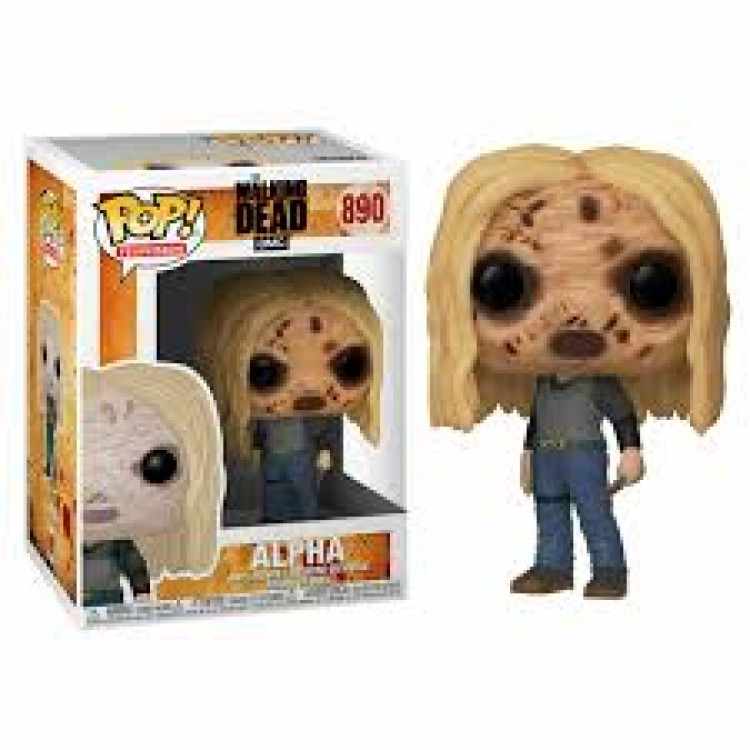 Funko Pop! The Walking Dead 890 Alpha (POOR BOX CONDITION)