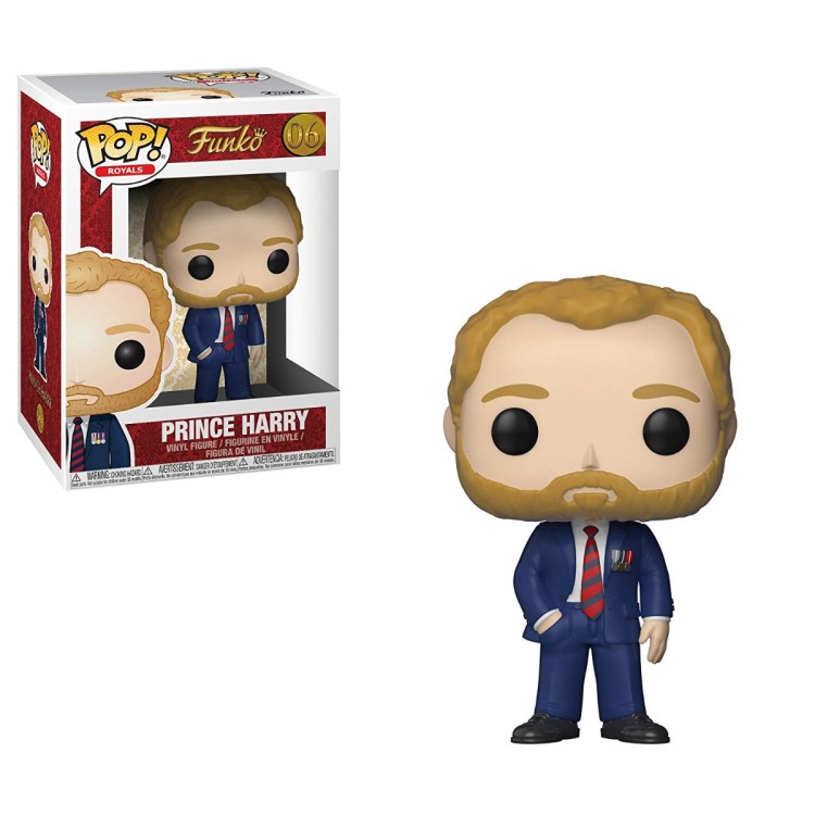 Funko Pop Vinyl 06 Prince Harry Slight Box Damage ArgosyToys