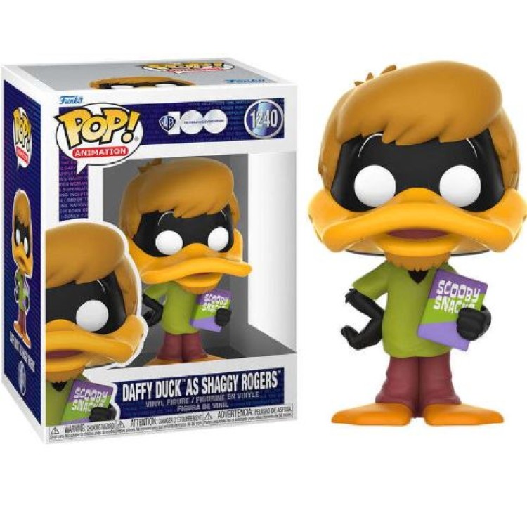 Funko Pop! Warner Bros 100 1240 Daffy Duck As Shaggy Rogers