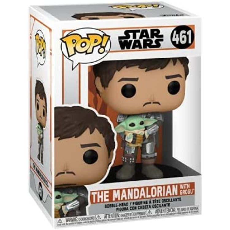 Funko Pop! Star Wars 461 The Mandalorian with Grogu