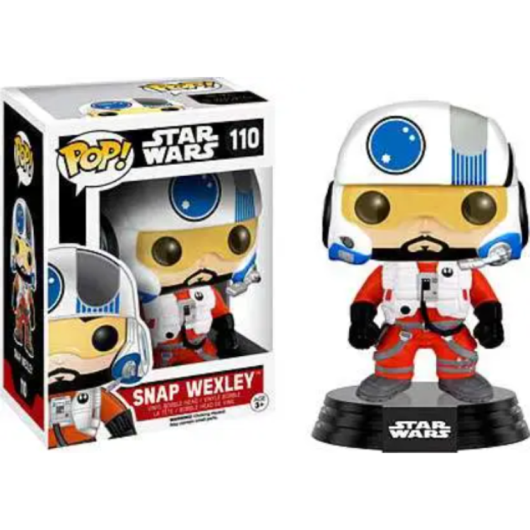 Funko Pop Star Wars 110 Snap Wexley bobble head DAMAGED BOX