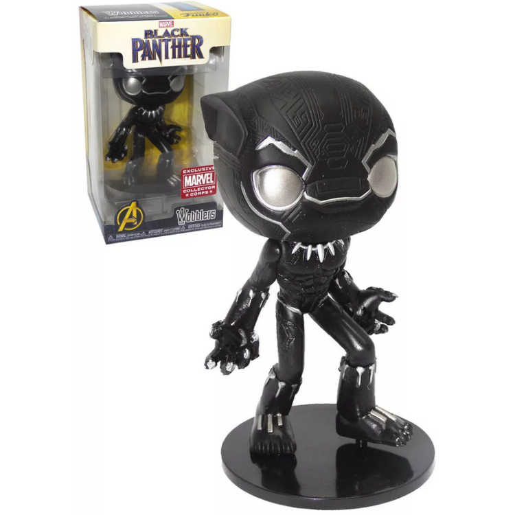 Funko Wobblers Marvel Black Panther (Marvel Collector Corps Exclusive)