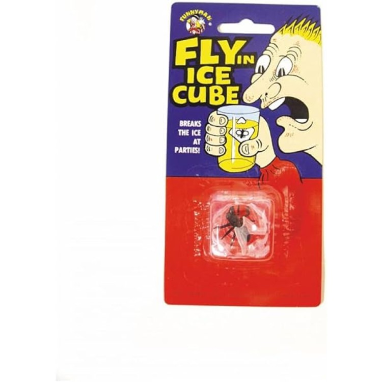Funnyman Fly In Ice Cube