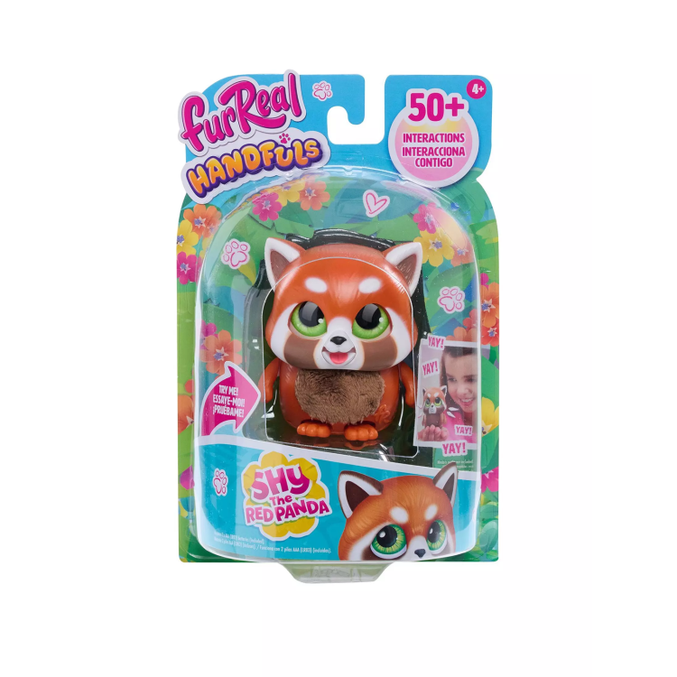 Just Play FurReal Handfuls Shy  The Red Panda