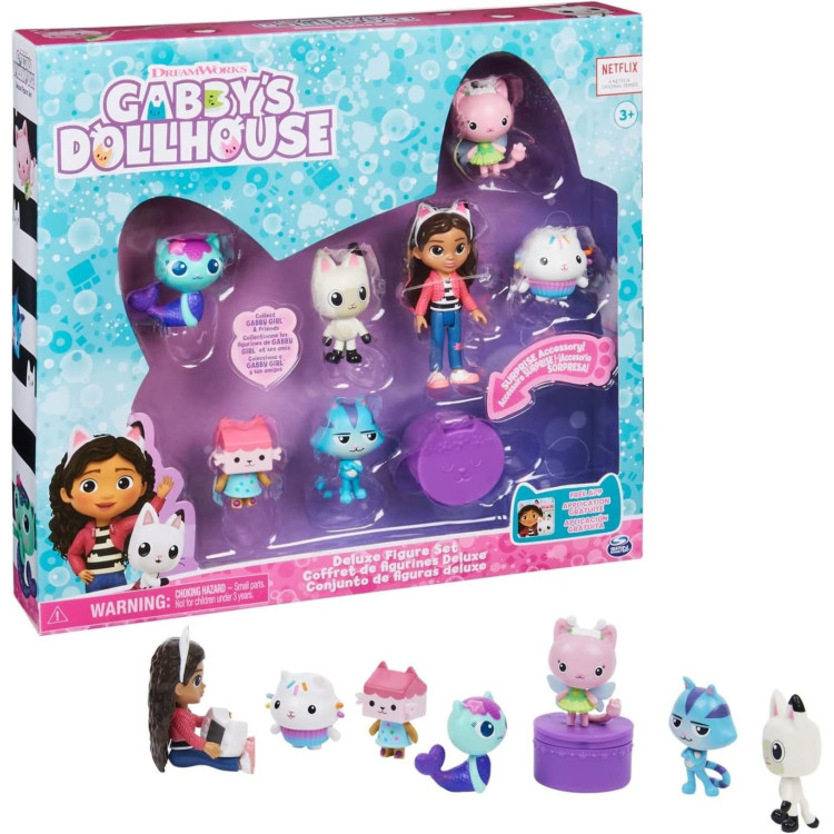 SPM 6060440 Gabby's Dollhouse Deluxe Figure Set
