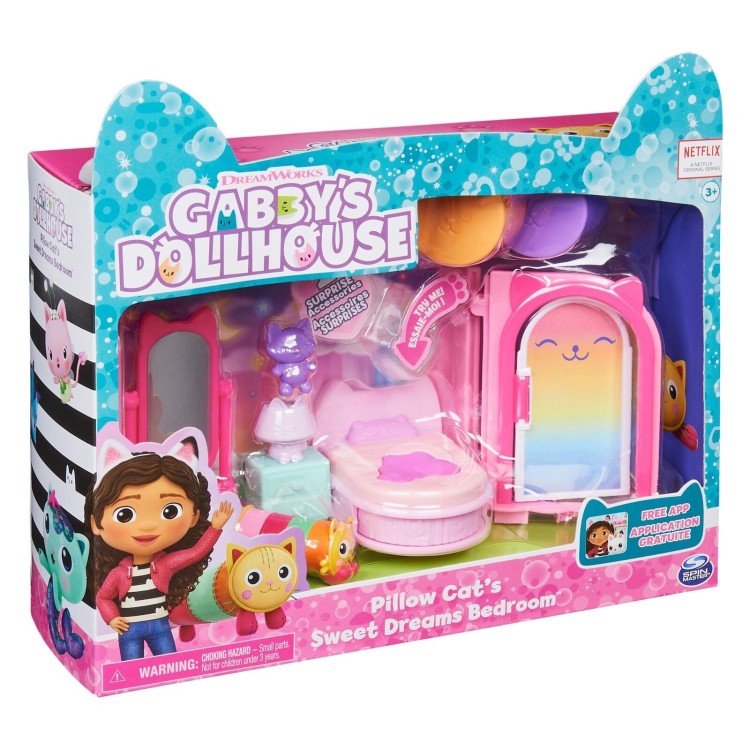 Gabby's Dollhouse Deluxe Room Set Assortment - One Supplied