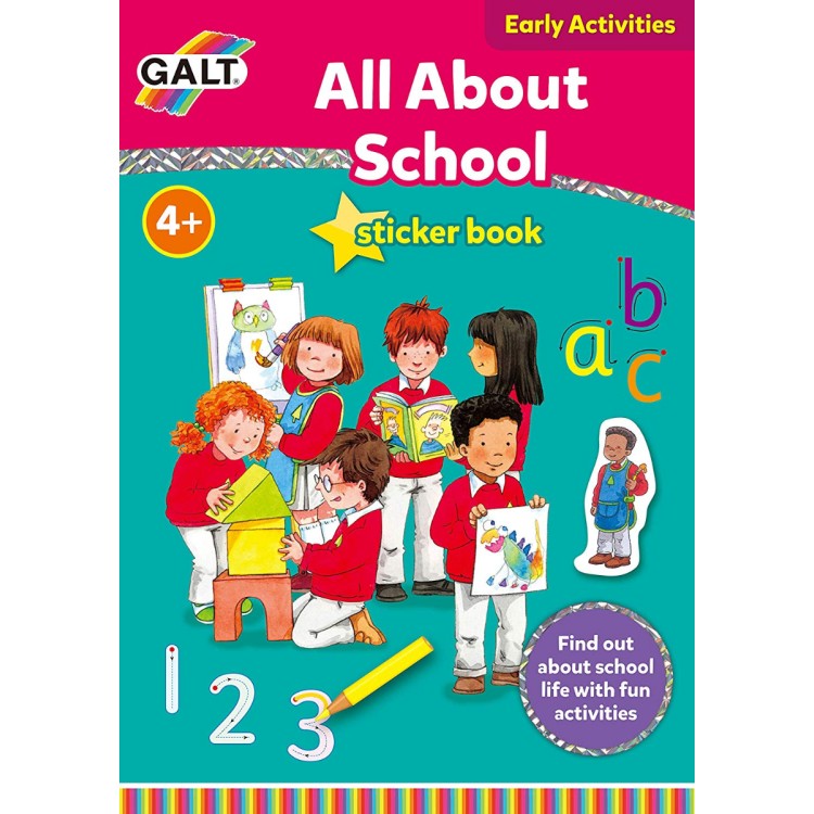 GALT All About School Sticker Book
